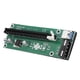 thumbnail image 5 of PCIE 1X a PCI-E 16X Extensor de Tarjeta Gráfica, Adaptador de Tarjeta Vertical,Ranura con Hebilla Fija,15 Pines Cable de Alimentación Sata EOTVIA  No, 5 of 7
