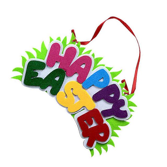 Creative Easter Wall Pendant Felt Wall Pendant for Adornment 1Pcs Stylish