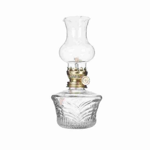 Glass Kerosene Lanterns Oil Lamp Glass Classic Retro Family Decorative Lights High Capacity Quality Portable Adornment