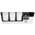 thumbnail image 1 of Exprimidor de pasta de dientes, limpiador de cepillos de dientes montado en la pared con carga USB, soporte para cepillos de dientes UV, mejora tu experiencia, 1 of 8