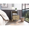 thumbnail image 5 of Mesa de Noche Excelsior Hamilton Macadamia Gris Madera Aglomerada, 5 of 5