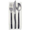 thumbnail image 2 of DII Modern Style Fabric Dining Napkin in White Finish (Set of 6), 2 of 3