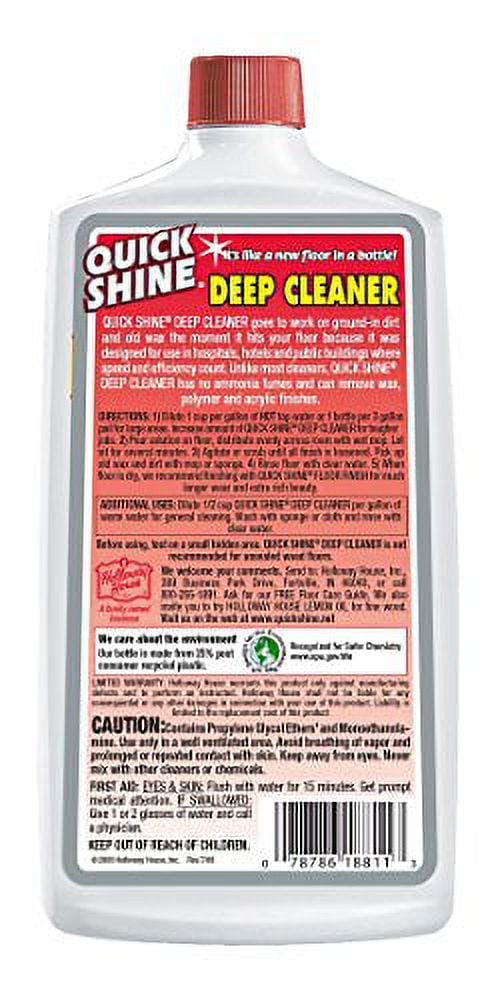 Quick shine deep cleaner outlet