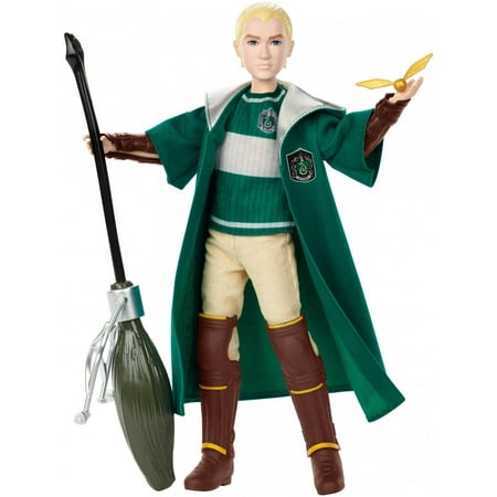 Harry Potter Quidditch Draco Malfoy Doll with Nimbus 2001