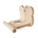 thumbnail image 3 of Percha para loros con comedero, soporte de madera para percha, comedero colgante para loros africanos En forma de oso, 3 of 9
