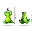 thumbnail image 4 of 2Pcs Simulation Frog Sculpture Garden Sculpture Decorative Frog Outdoor Frog Decoration, 4 of 5