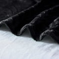 thumbnail image 6 of Whale Flotilla Fleece Throw Blanket for Couch, Soft Fluffy Sofa Bed Blanket with Vintage Pattern for All Season, Warm and Lightweight, 50x60 Inch, Black, 6 of 8