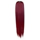 thumbnail image 2 of Pelucas con flequillo para mujer, peluca ondulada suelta, peluca negra larga y recta para mujer, peluca con flequillo largo con raya media y bandas., 2 of 3