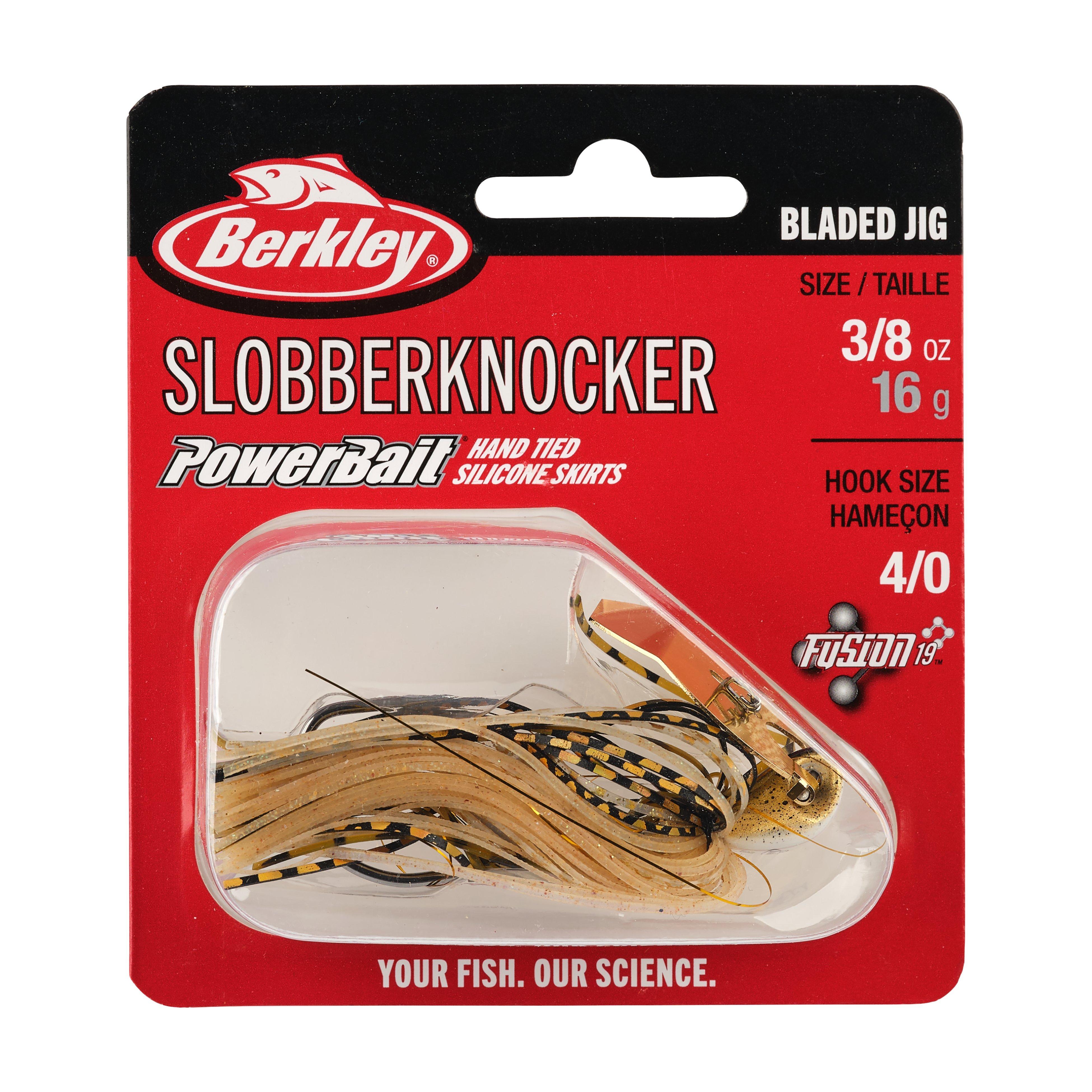 Berkley SlobberKnocker Bladed Jig with PowerBait Silicone Skirt and Trailer