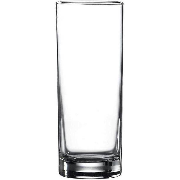 Vikko Clear 12.25 Ounce Classic Highball Drinking Glasses Thick and