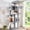 Light Grey, variant on Globlazer 70" Large Cat Tree, Heavy Duty Multi-Level Cat Tree Tower with Sisal Scratching Posts & Condos, Dark Grey
