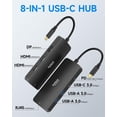 thumbnail image 2 of Estación de acoplamiento USB-C Selore con triple pantalla 4K y PD de 100 W, 2 of 7