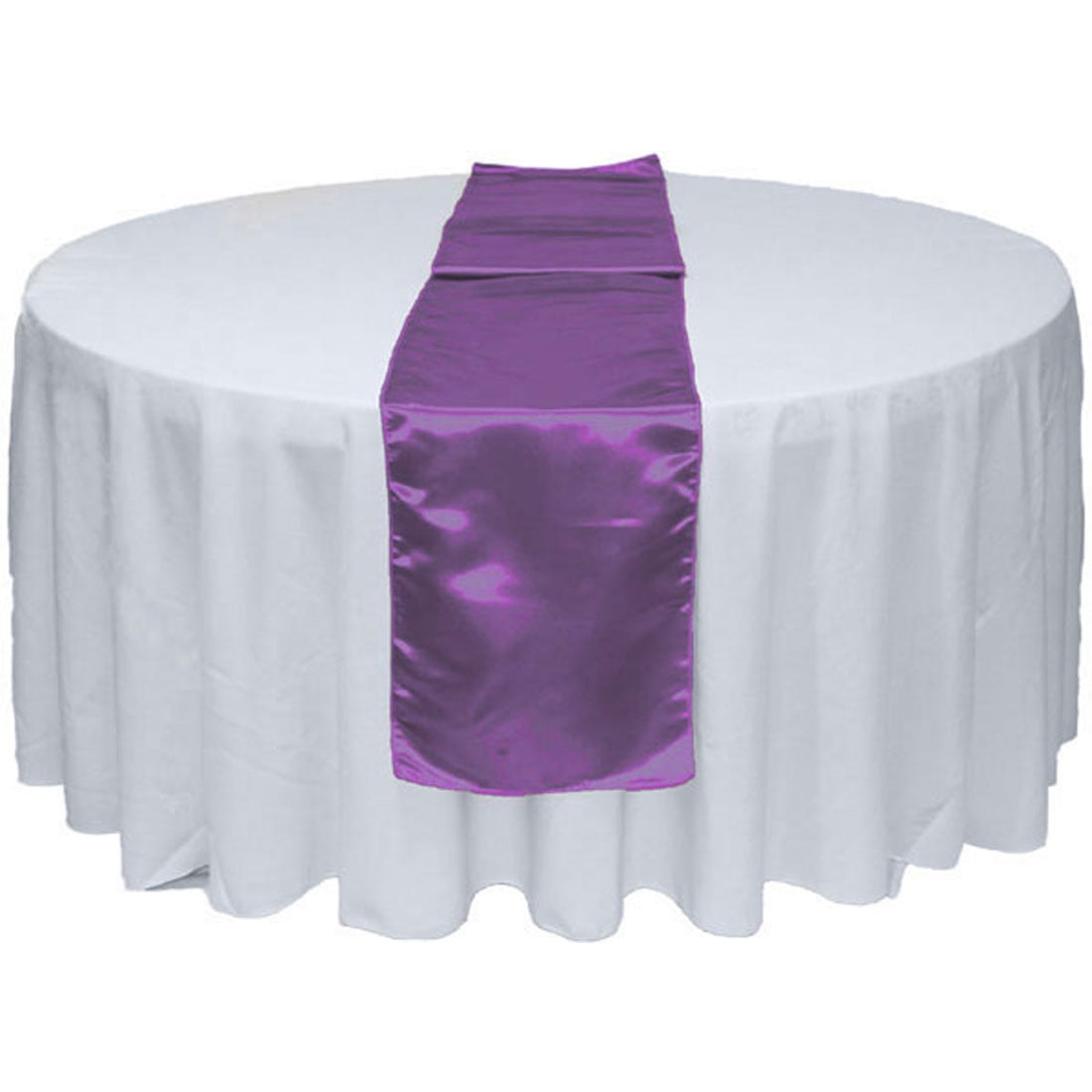 Purple clearance table runners