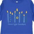 thumbnail image 4 of Inktastic Peace Light Hanukkah Boys or Girls Long Sleeve Toddler T-Shirt, 4 of 5