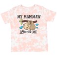thumbnail image 3 of Inktastic My Mawmaw Loves Me with Sloth and Hearts Boys or Girls Toddler T-Shirt, 3 of 5
