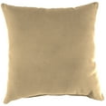 thumbnail image 6 of Jordan Manufacturing 16" x 16" Antique Beige Solid Square Outdoor Throw Pillow (2 Pack), 6 of 12