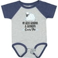 thumbnail image 3 of Inktastic My Great Grandpa and Grandma Love Me Boy Lamb Boys or Girls Baby Bodysuit, 3 of 5