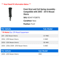 thumbnail image 2 of Front Strut and Coil Spring Assembly - Compatible with 2005 - 2015 Nissan Xterra 2006 2007 2008 2009 2010 2011 2012 2013 2014, 2 of 2