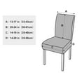 thumbnail image 3 of Fundas De Silla De Poliéster 1-Piece Stretch Chair Slipcover for Dining Room Kitchen Seat Protector Nylon Spandex Fabric Washable Full Cover Elastic Design for Wedding Banquet Decor JASKFLY, 3 of 8
