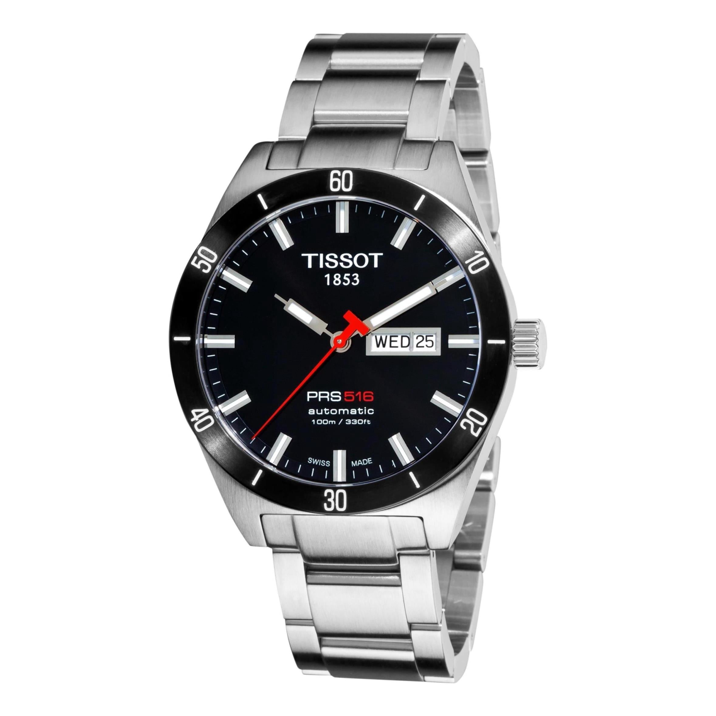Tissot PRS516 T0444302105100 42mm Automatic Multicolor Steel Bracelet \u0026  Case Mineral Men's Watch - Walmart.com