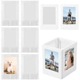 thumbnail image 1 of HLONK 12 Pcs Magnetic Fridge Frames DIY Magnetic Photo Frames Reusable Refrigerator Magnet Picture Frames Mini Magnetic Picture Frame for Home Office Traveling Party, 1 of 10