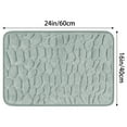 thumbnail image 6 of NOMADIC NOOK 2 Pack Soft Non Slip Bath Mat Memory Foam Bathroom Rug Grey 16" x 24", 6 of 6