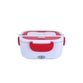 thumbnail image 1 of Injueey Fiambrera eléctrica, práctico contenedor de comida multifunción extraíble, calentador desmontable, accesorios para dormitorio, enchufe Electrodomésticos Rojo 110 V/EE. UU. Injueey HA065402-02, 1 of 6