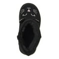 Wonder Nation Toddler Girl Black Cat Faux Shearling Winter Boot