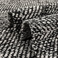 thumbnail image 3 of Alfombra de Baño LEEVAN Lavable Negra 60x90 cm Algodón, 3 of 6