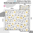 thumbnail image 5 of Multicolor Christmas Pattern Toddler Nap Mats for Kids Preschool,50"x20" Sleeping Mat Bag or Kids,Toddler Sleeping Bag,Toddler Nap Mat or Daycare, 5 of 6