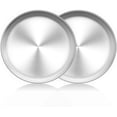 thumbnail image 4 of Stainless Steel Pizza Tray Set Of 4 - Round Pizza Baking Trays (26 Cm) G, 4 of 5