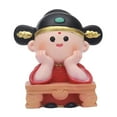 thumbnail image 1 of Mini figura coleccionable, linda escultura pequeña para gabinete, hogar, sala de estar Estilo C, 1 of 7