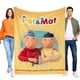 thumbnail image 1 of Pat y Mat anti-pilling, suave, ligera, esponjosa y acogedora de lujo para hogar y cocina – Perfecta para niños y adultos,120X80cm, 1 of 6