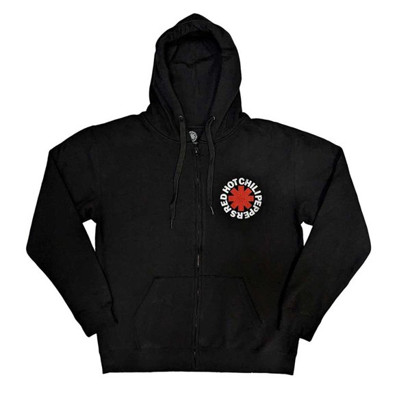 Red Hot Chilli Peppers Adult Asterisk Full Zip Hoodie