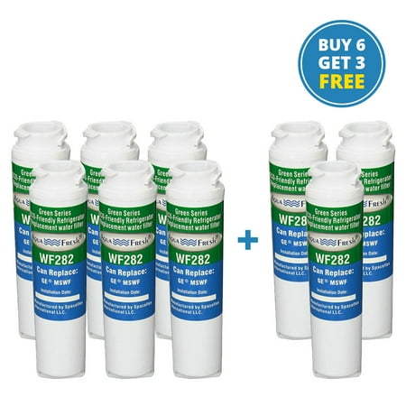 

Aqua Fresh Replacement Water Filter for GE MSWF 101820A CSCP5UGXDFSS PSH23PGWAWV Buy 6 Get 3 Free