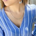 thumbnail image 2 of Paperclip Chain Necklace, 2 of 3