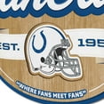 thumbnail image 4 of YouTheFan NFL Indianapolis Colts Fan Cave Sign, 4 of 5