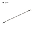thumbnail image 3 of Uxcell Push Rod Connector Double End Threaded Rod 304 Stainless Steel for DIY RC Car,Boat,Car,M3x120mm,Pack of 15, 3 of 6