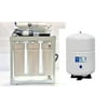 Light Commercial Reverse Osmosis Water Filter System 400 GPD w/booster pump 110V