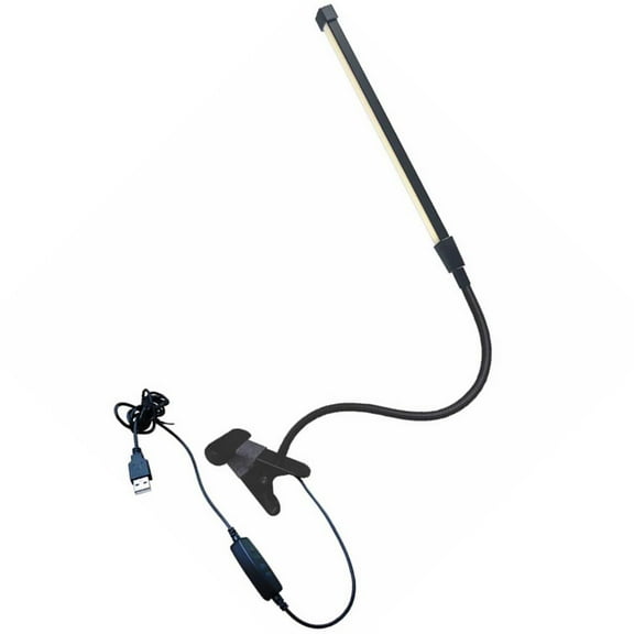 LIFKOME Usb Powered Lamp Black Adjustable Brightness For Professionals 1Pack