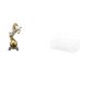 thumbnail image 1 of Conjunto De Cesta Organizadora De Pared Con Figura De Caballo De Resina Moderna Y Alambre De Metal Para Sala De Estar, Oficina, Cocina, Baño, Estante, Decoración Central, 1 of 8