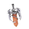 thumbnail image 4 of Collar Colgante de Cristal Sunnimix para Compromisos Aniversarios Cócteles Mujer Naranja, 4 of 8
