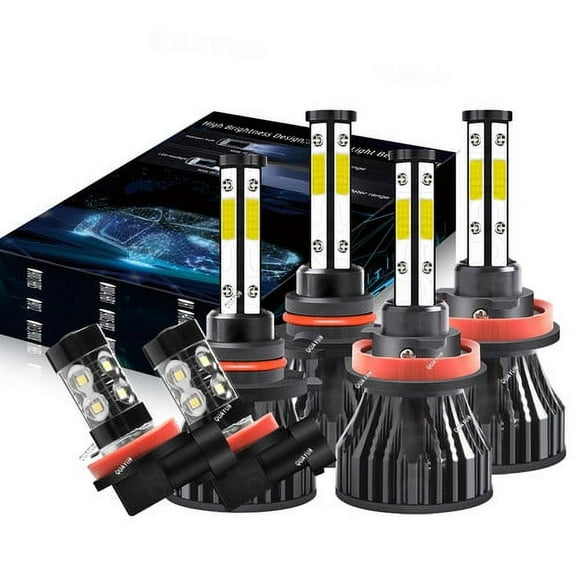 para For Toyota Highlander 2014-2018 2019 Combo de faros LED   luces antiniebla