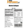 thumbnail image 2 of BulkSupplements Marine Collagen Powder - Collagen Supplement, Hydrolyzed - Unflavored, 2.5g per Serving, 250g (8.8 oz), 2 of 7