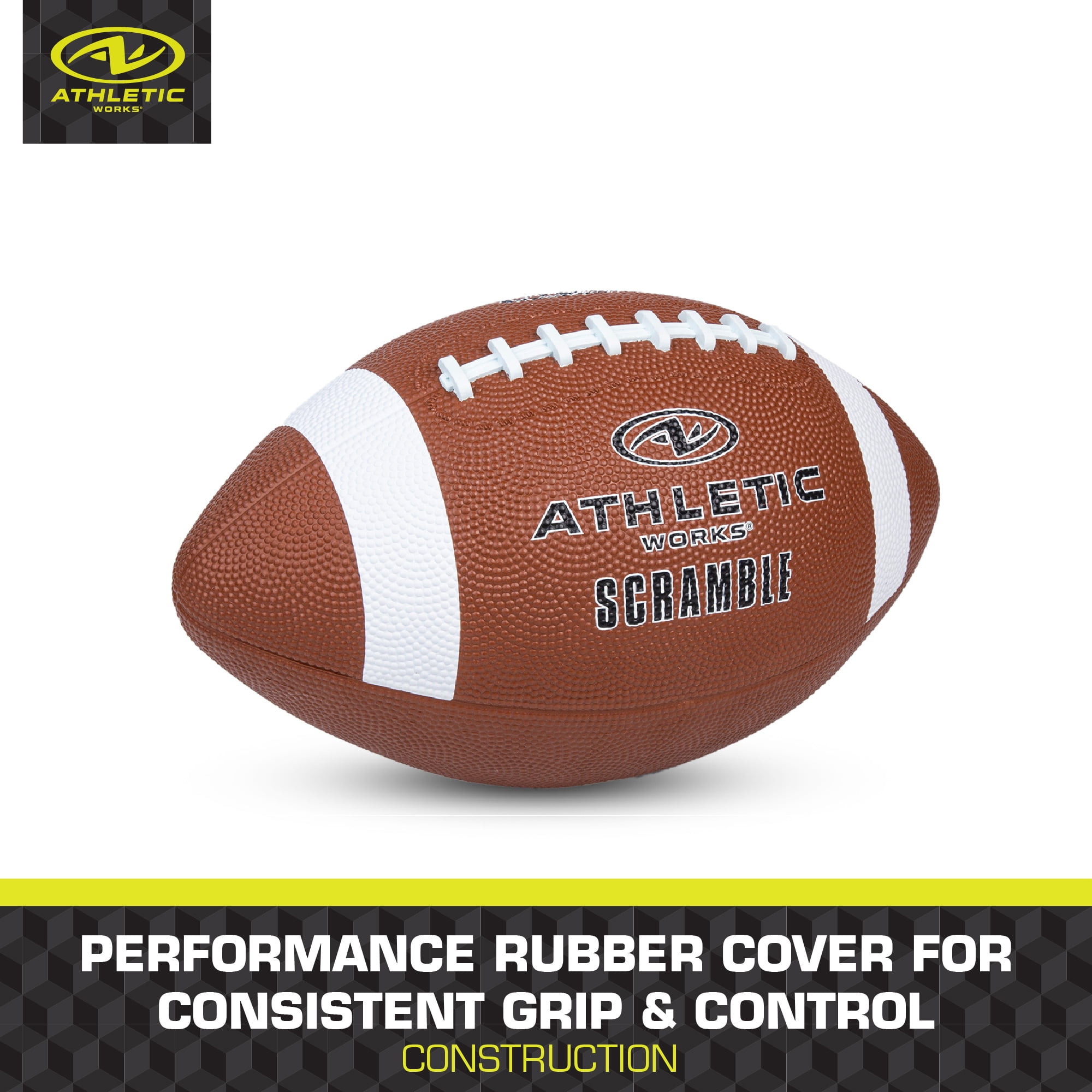 Athletic Works Scramble Series Football - Peewee for Ages 6 Years and Up