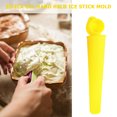 thumbnail image 1 of Molde de Cocina silicona para helado DIY, molde para paletas de paletas de cubitos de hielo de verano (amarillo) Ehuebsd Libre de BPA, 1 of 3