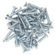 thumbnail image 1 of Tornillos autoperforantes de acero galvanizado, 50 piezas, 4,8 mm x 25 mm, cabeza plana, pernos de repuesto de alta resistencia, 1 of 8