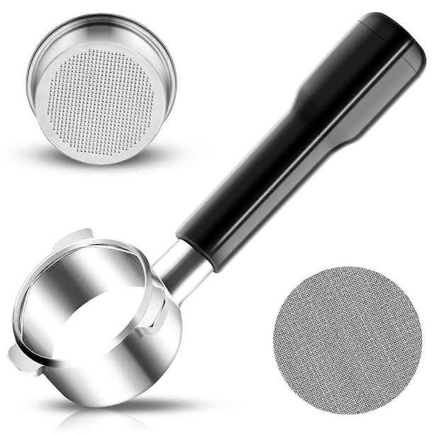54mm Bottomless Portafilter with Puck Screen, 3 Ears Head for Breville Barista Express Barista Pro E