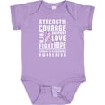 thumbnail image 3 of Inktastic Turners Syndrome Awareness Strength Courage Support Boys or Girls Baby Bodysuit, 3 of 5