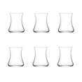 thumbnail image 3 of LAV Turkish Tea Glass Set of 6, Lal Turkish Teacups, Tea and Coffee Mugs, 5.75 Oz (170 cc), 3 of 4